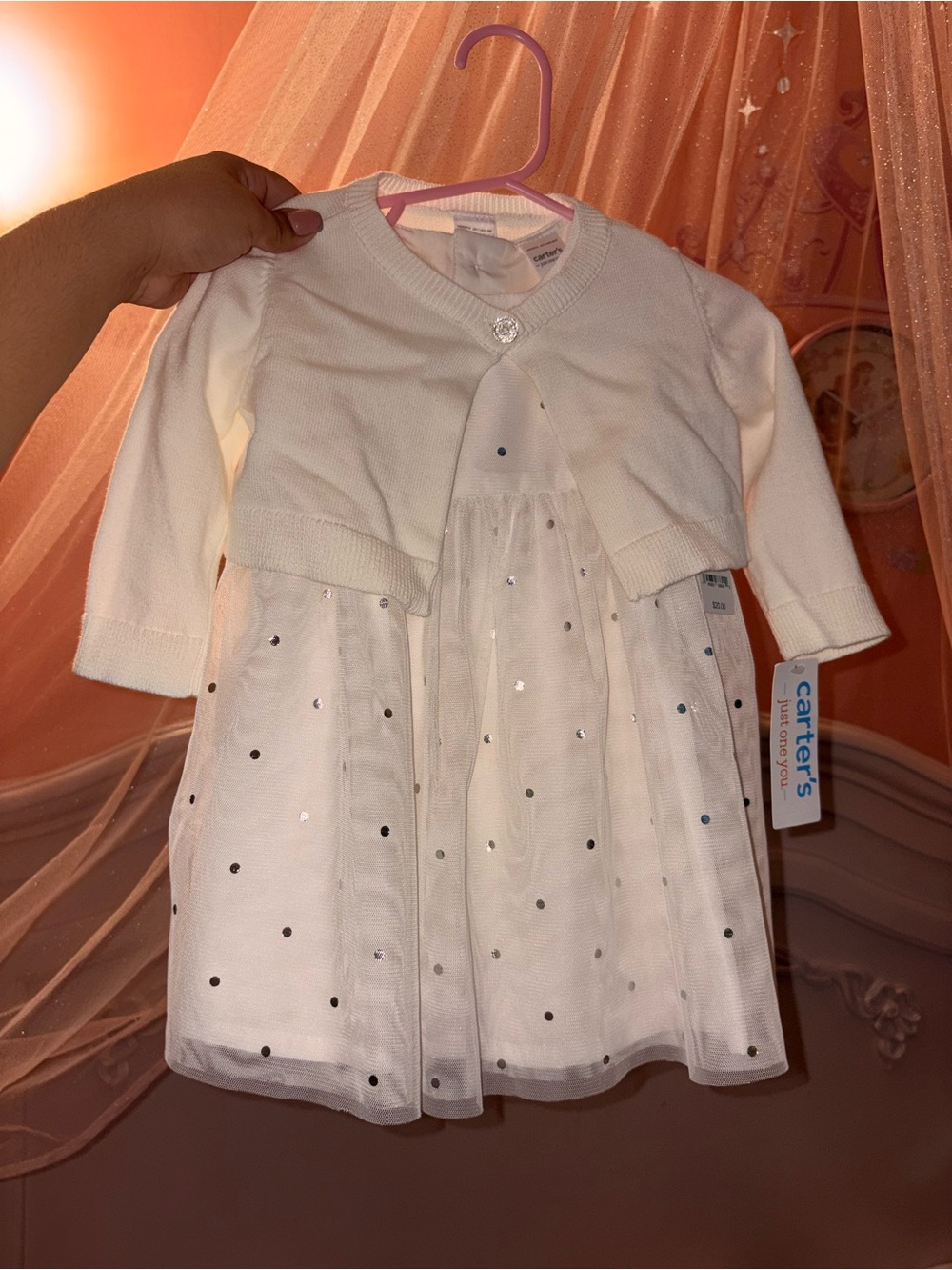 Carter's Baby Girl Set NWT